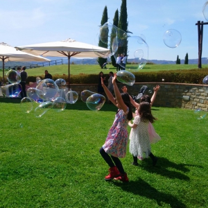 Bolle di Sapone Giganti Animazinone Matrimonio Arezzo Siena Firenze