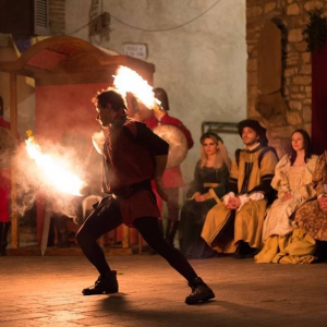 Spettacolo Cena Medievale Arezzo Siena Firenze Valdarno Casentino