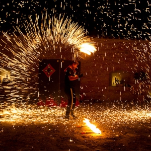 Spettacolo Giocolieri Fuoco Arezzo Siena Firenze